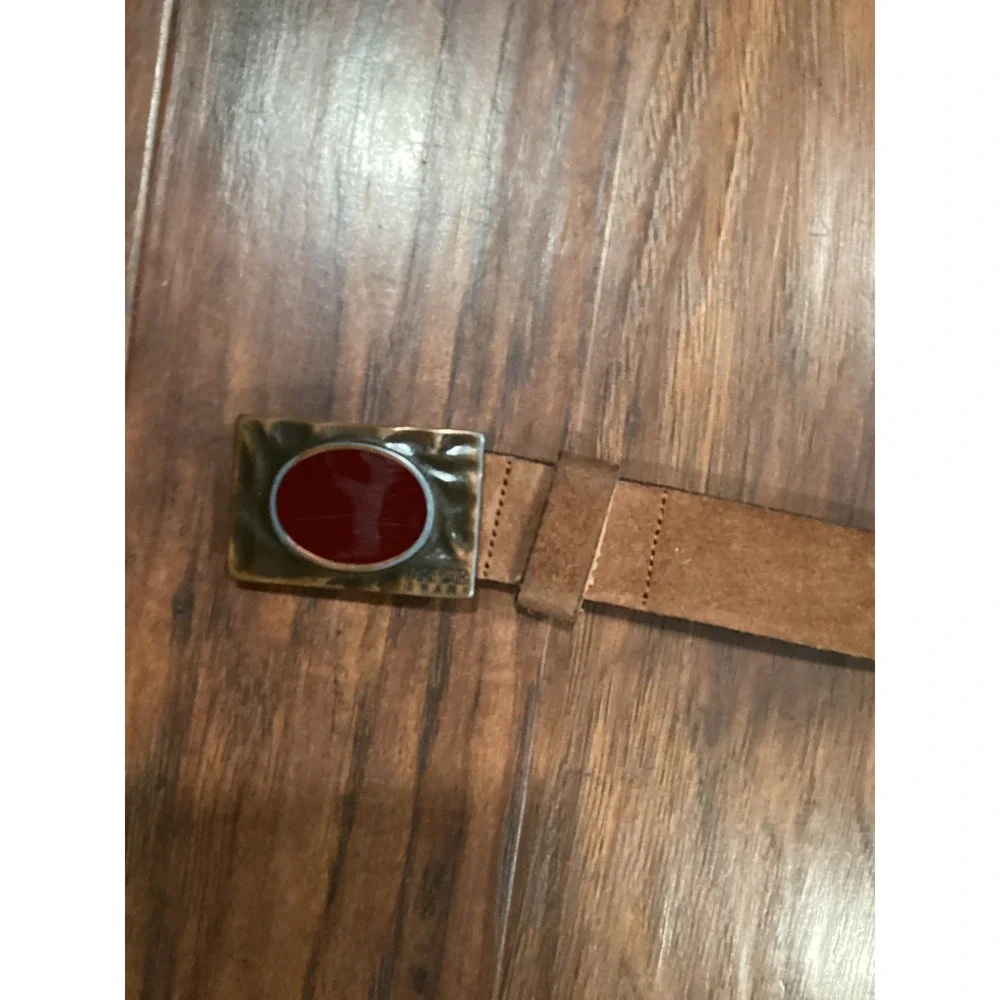 Gianfranco Ferré  vintage Leather Brown Belt